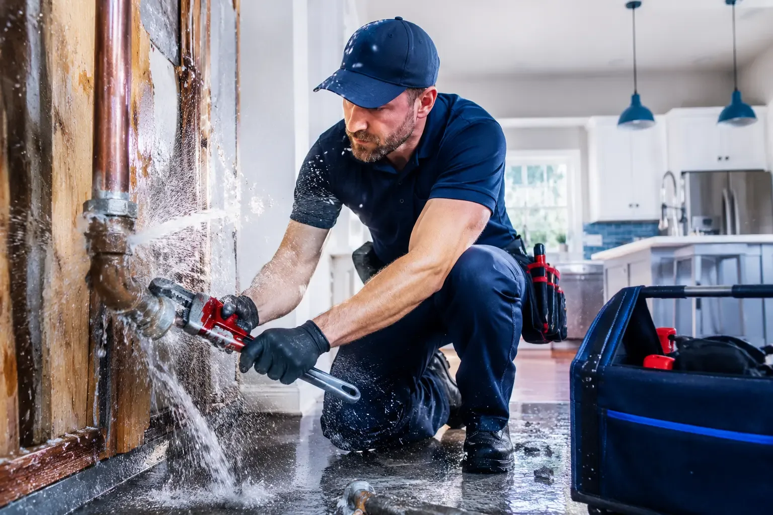 Local emergency pipe repair professionals in Lickingville, PA